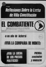 thumbnail of El Combatiente n 169
