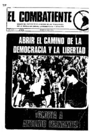 thumbnail of El Combatiente n 177