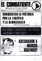thumbnail of El Combatiente n 180