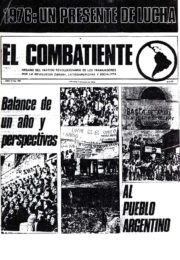 thumbnail of El Combatiente n 198 1976 enero 7