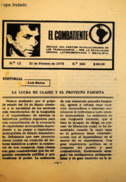 thumbnail of El Combatiente n 260 1978 febrero 21