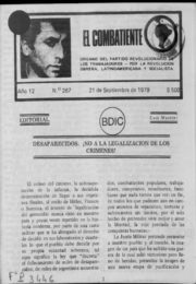 thumbnail of El Combatiente n 267