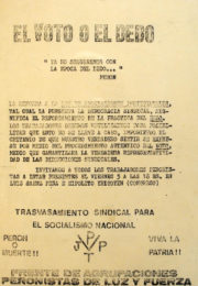 thumbnail of El voto o el dedo