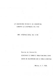 thumbnail of cospa-la-educacion-primaria-durante-la-dictadura-1979