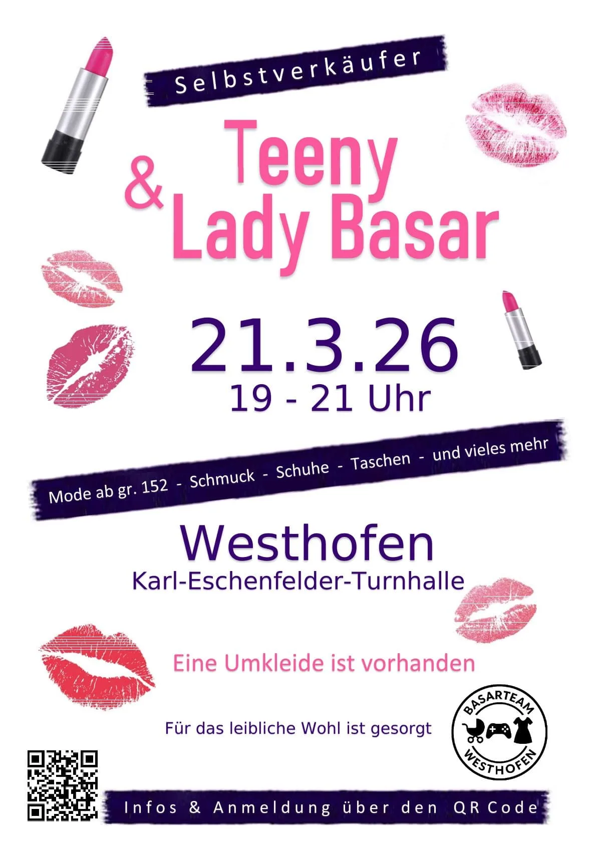 Teeny & Lady Basar in Westhofen – Mode, Schmuck und Accessoires aus zweiter Hand