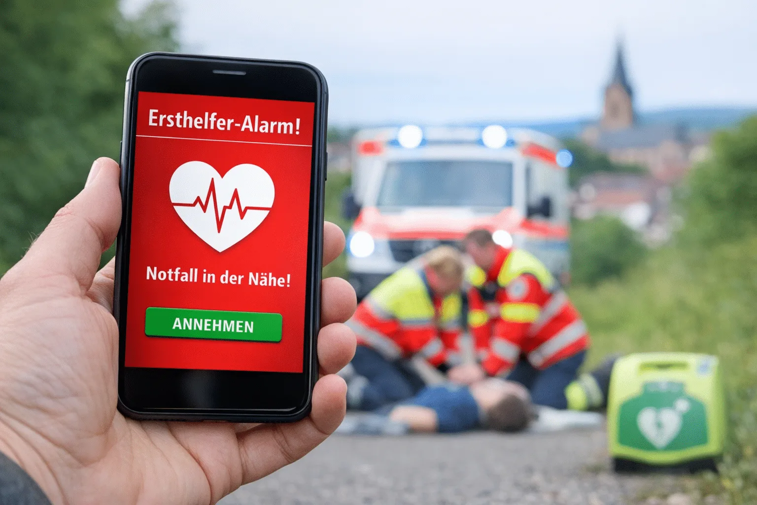 Notfallversorgung digital: Kreisausschuss führt Ersthelfer-App ein
