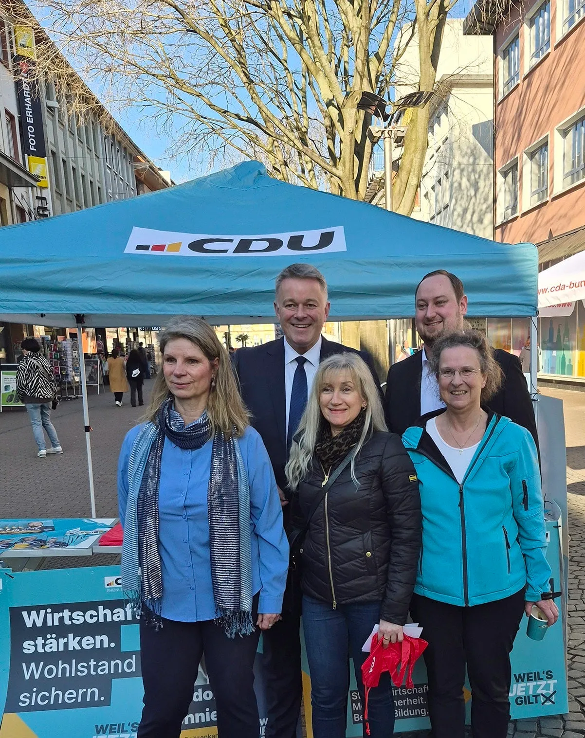 CDU-Landeschef Gordon Schnieder besucht Worms – Gespräche über Arbeit, Innenstadt und Ehrenamt