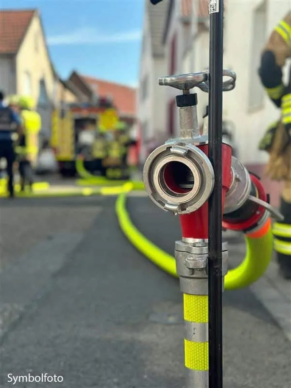 Feuer zerstört Haus in Worms – Bewohner verletzt, Katze unversehrt