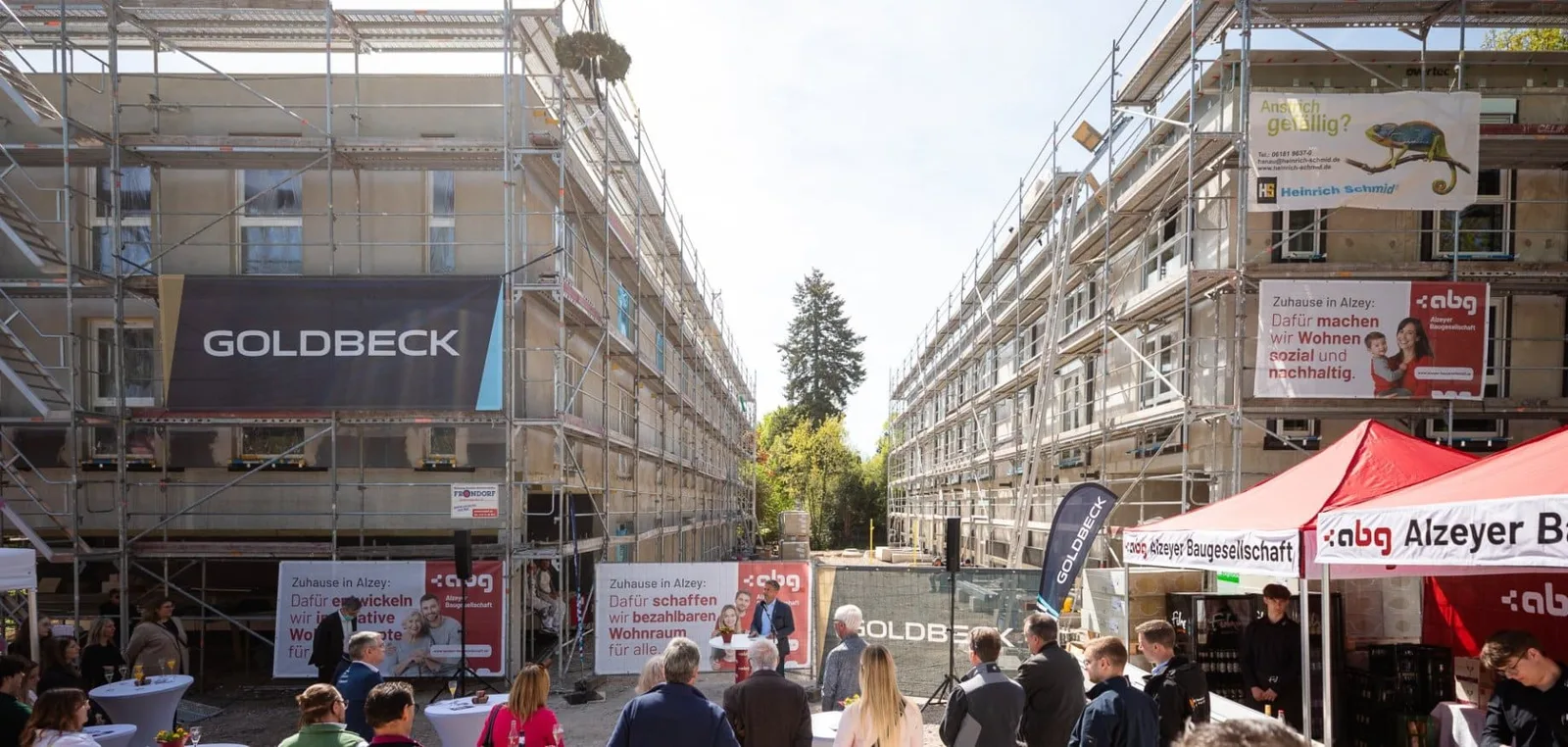Alte Stadtgärtnerei wächst: Richtfest in nur sechs Monaten