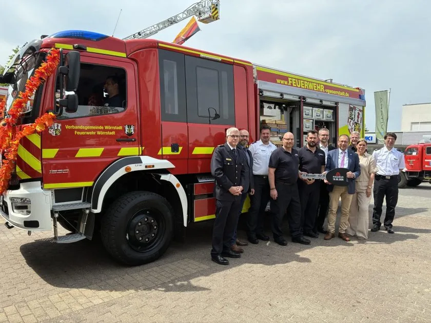Neues HLF 20 stärkt Feuerwehr Wörrstadt
