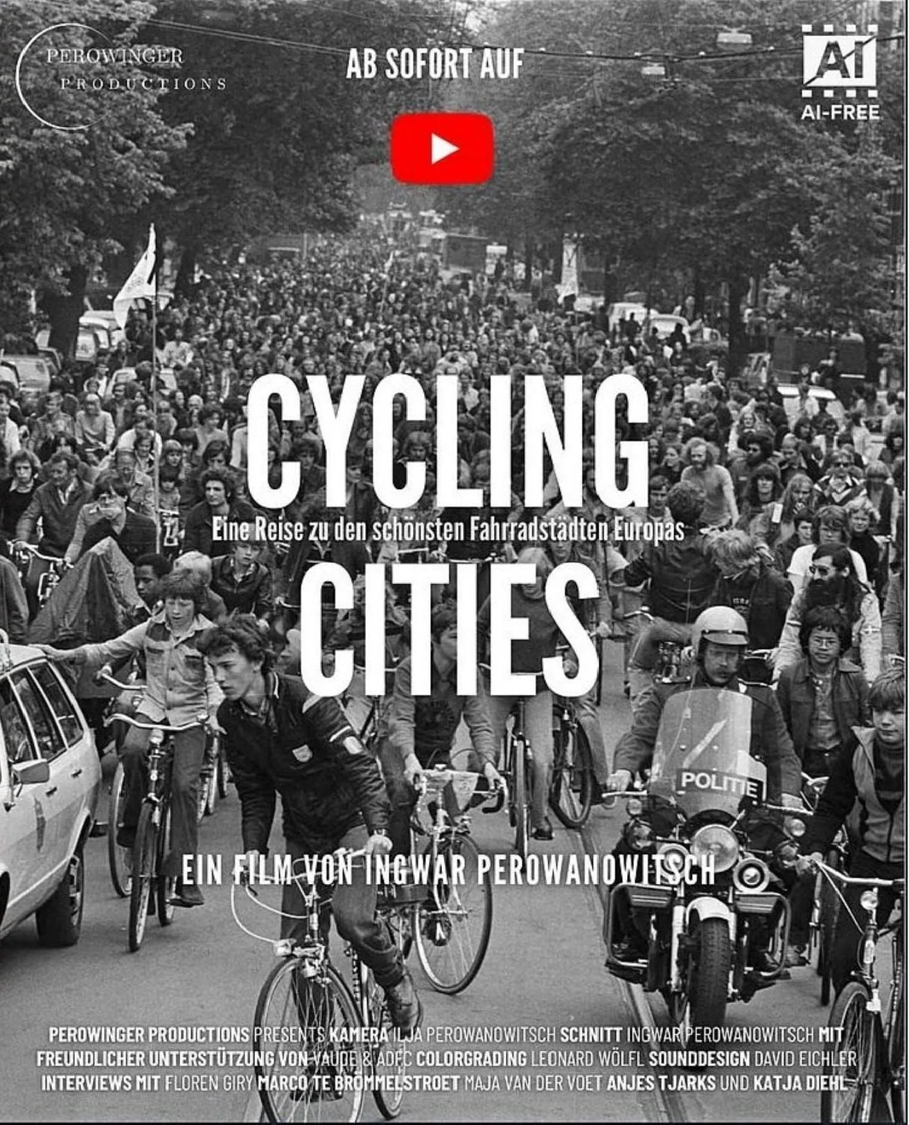 „Cycling Cities“ in Alzey: Filmabend zeigt die Zukunft des Radverkehrs