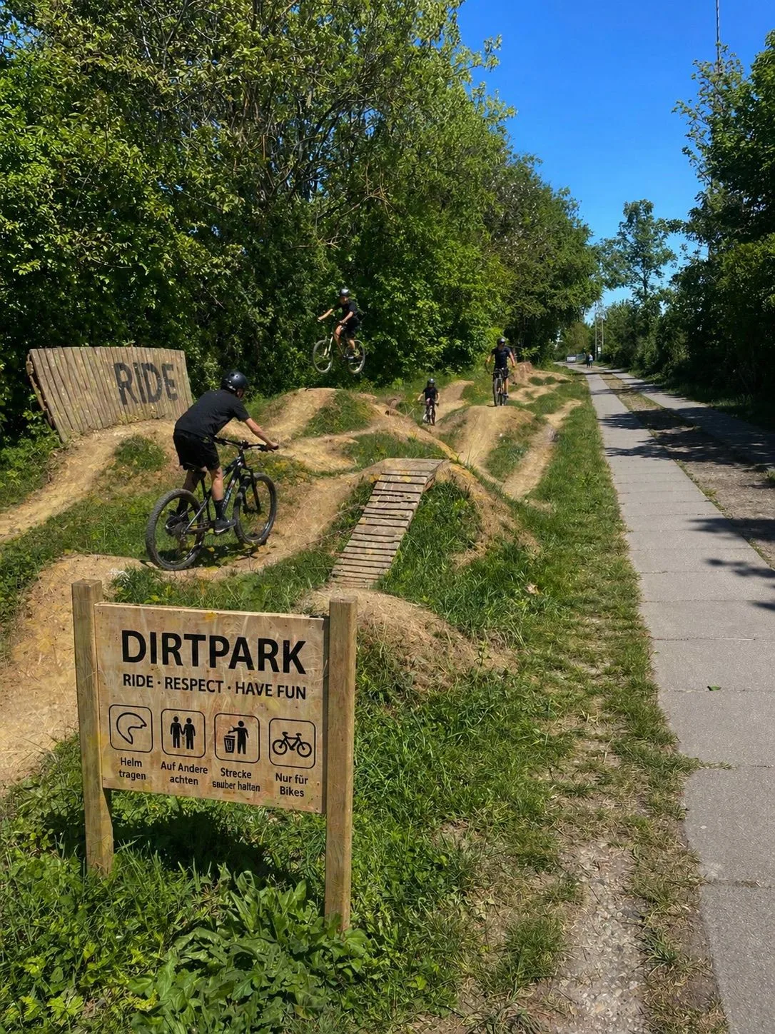 Aus Idee eines Jugendlichen wird Freizeitprojekt: Osthofen plant Mountainbike-Parcours