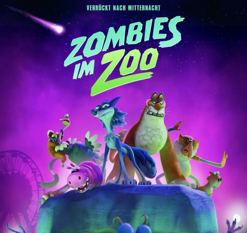 „Zombies im Zoo – Verrückt nach Mitternacht“ bringt tierischen Gruselspaß ins Kino