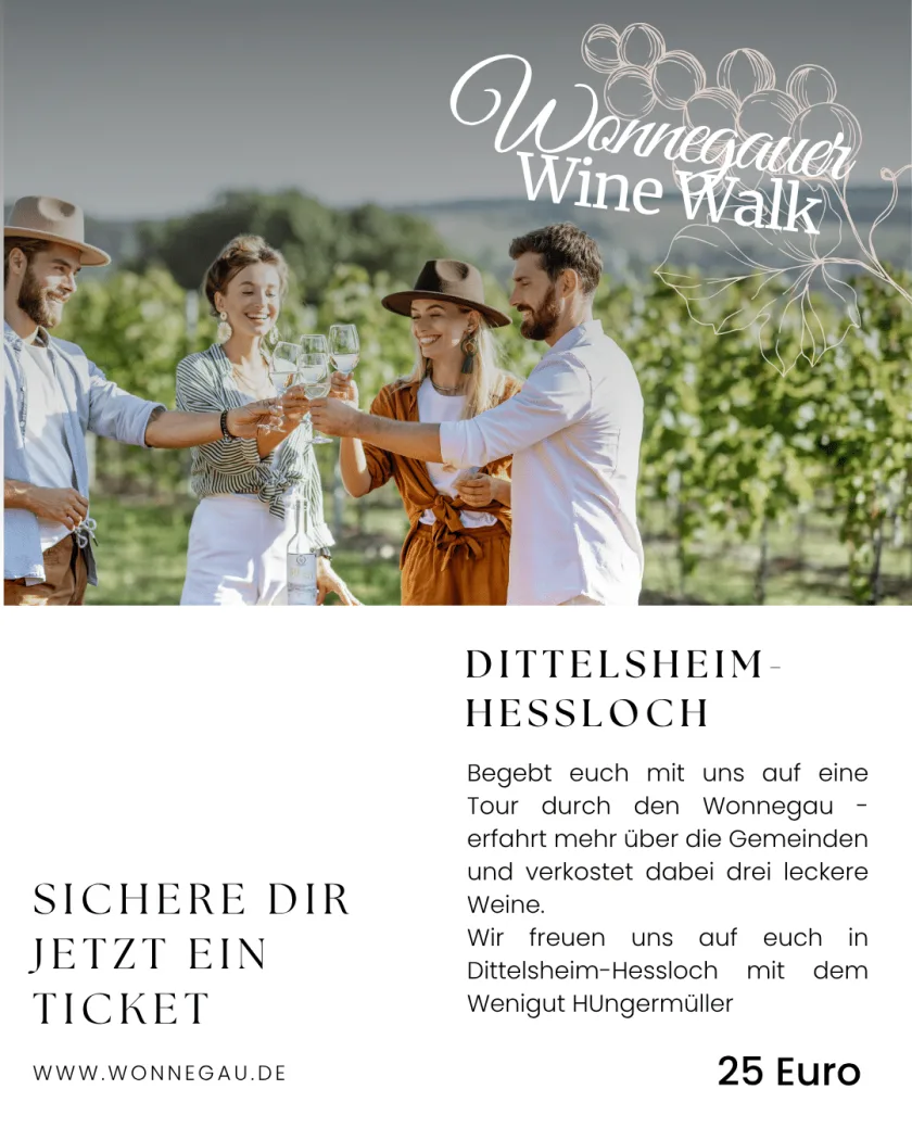 Kultur trifft Wein: Erster Wonnegauer Wine Walk in Dittelsheim-Heßloch