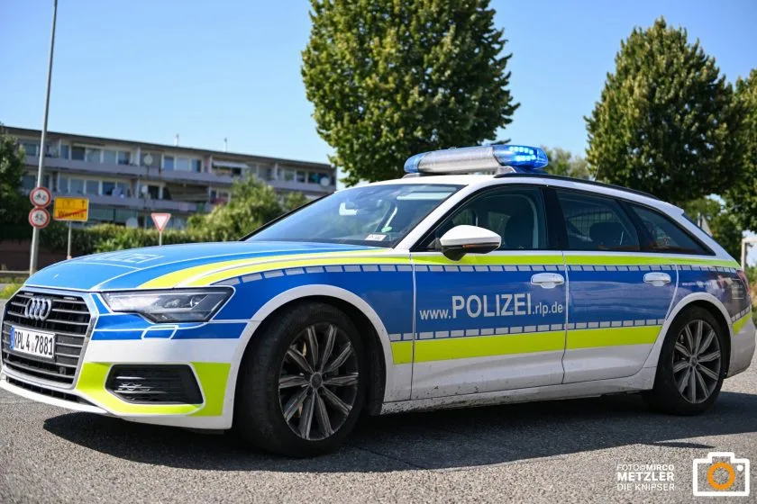 Flucht vor Polizeikontrolle endet mit Unfall und Festnahme in Worms