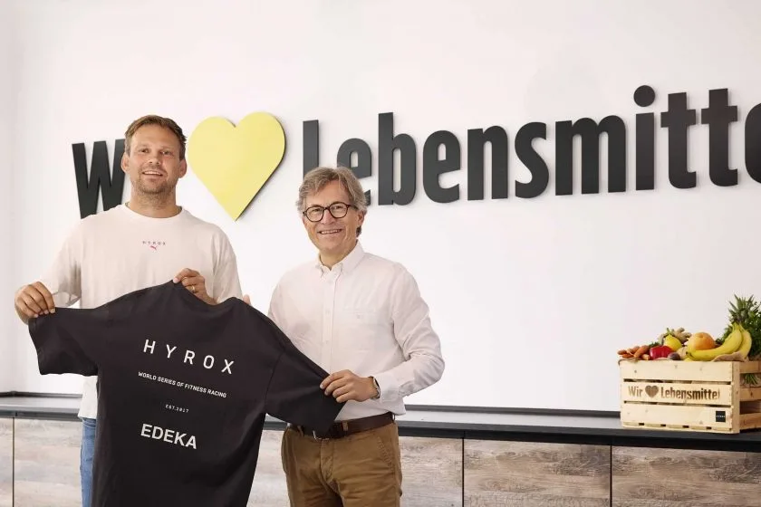 EDEKA wird offizieller Frischepartner von HYROX in Deutschland