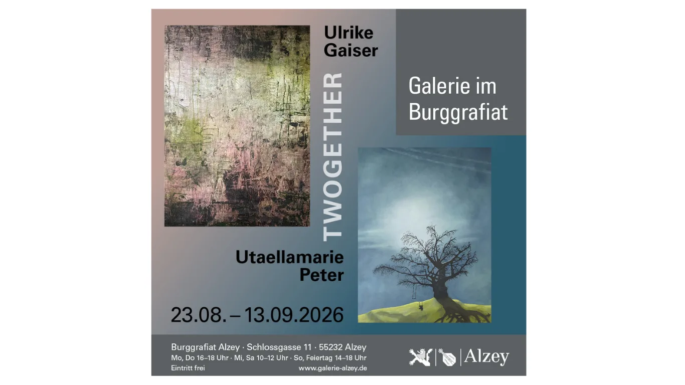 Wenn Gegensätze miteinander ins Gespräch kommen: „TWOGETHER“ in Alzey