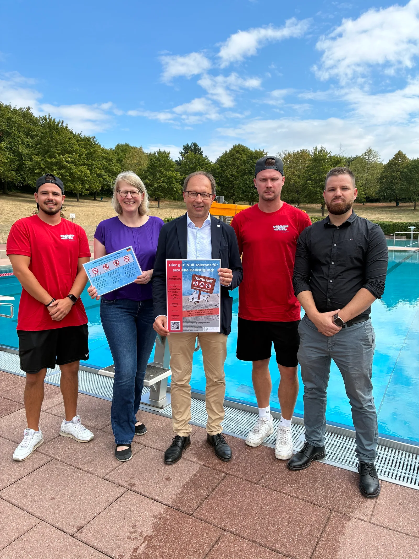 Flossen weg! – Klare Kante für mehr Respekt im Freibad