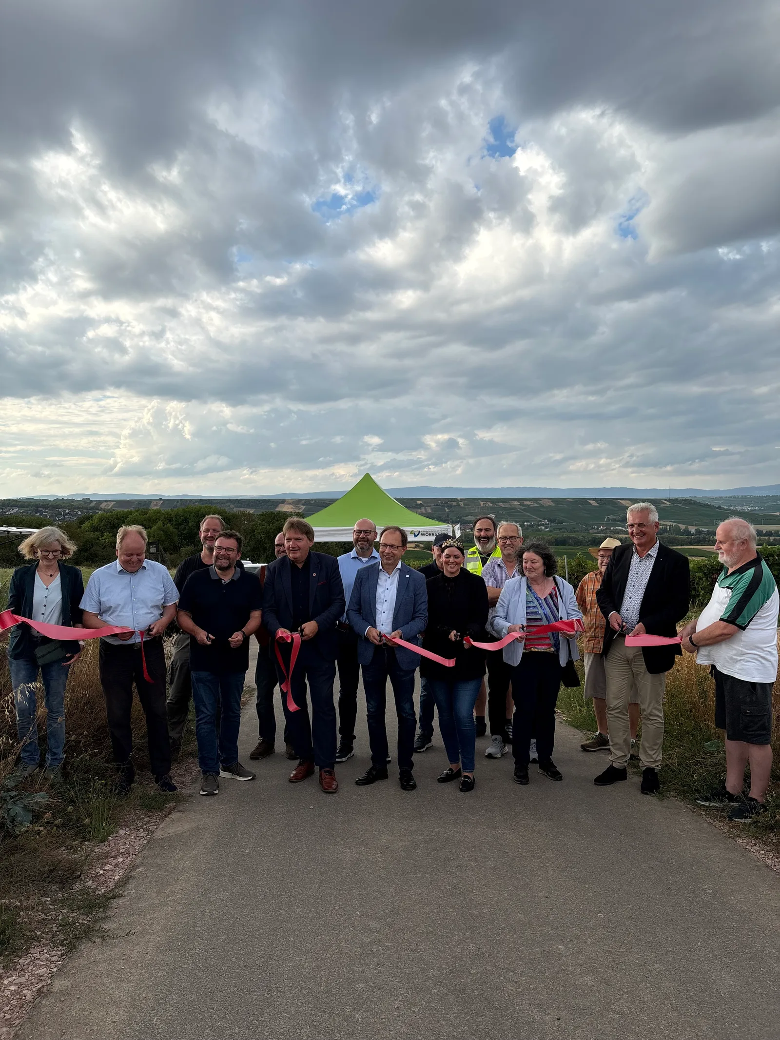 Freie Fahrt fürs Fahrrad: Neuer Radweg verbindet Partenheim, Saulheim und Wörrstadt