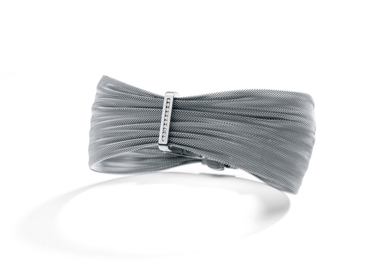 Milanese-Armband von Humphrey aus Edelstahl