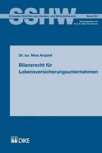 Bilanzrecht für Lebensversicherungsunternehmen