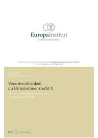 Verantwortlichkeit im Unternehmensrecht X