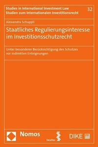 Regulierungsinteresse der Staaten im Investitionsschutzrecht