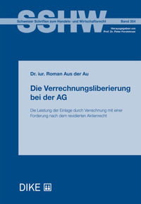 Die Verrechnungsliberierung bei der AG