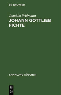 Johann Gottlieb Fichte