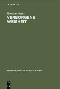 Verborgene Weisheit