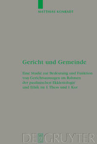 Gericht und Gemeinde