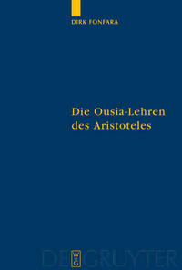 Die Ousia-Lehren des Aristoteles