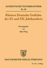 Kleinere Deutsche Gedichte des XI. und XII. Jahrhunderts