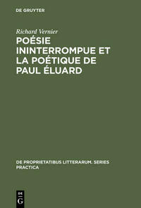 Poésie ininterrompue et la poétique de Paul Éluard