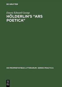 Hölderlin’s “Ars poetica”