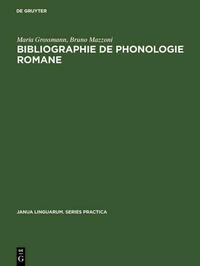 Bibliographie de phonologie romane