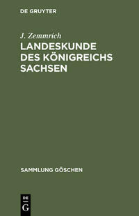 Landeskunde des Königreichs Sachsen