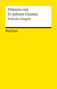 Historia von D. Johann Fausten. Kritische Ausgabe