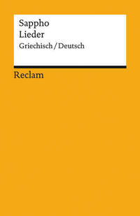 Lieder. Griechisch/Deutsch