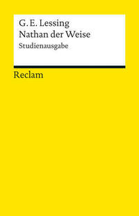 Nathan der Weise. Studienausgabe