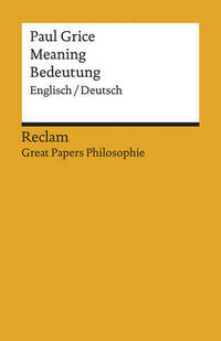 Meaning / Bedeutung. Englisch/Deutsch