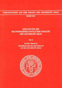Geschichte der Rechtswissenschaftlichen Fakultät der Universität Graz