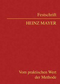Festschrift Heinz Mayer