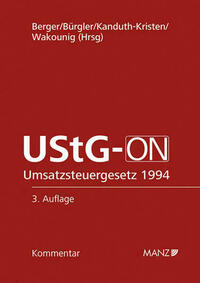 Kommentar zum Umsatzsteuergesetz 1994 UStG-ON