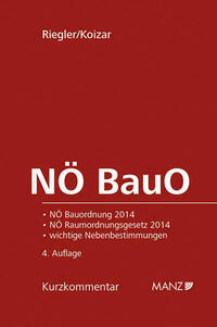 NÖ BauO Niederösterreichische Bauordnung 2014
