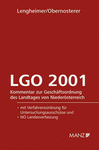 Geschäftsordnung - LGO 2001