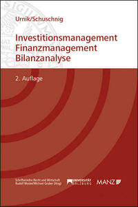 Investitionsmanagement, Finanzmanagement Bilanzanalyse