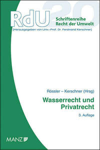 Wasserrecht und Privatrecht