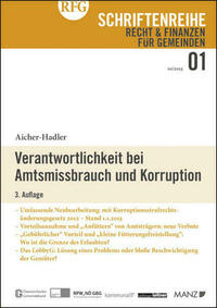 Verantwortlichkeit bei Amtsmissbrauch und Korruption 3.Auflage