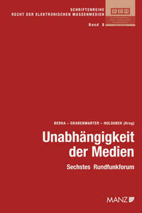 Unabhängigkeit der Medien Sechstes Rundfunkforum